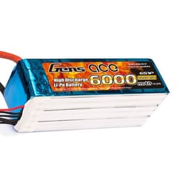 6s  6000mAh - 45C - Gens Ace - EC5