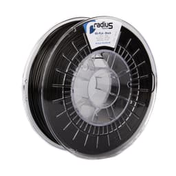 Radius PLA 1.75mm 2.3 kg - Black