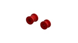 ARA320569 Aluminum Chassis Brace Spacer Set, Red