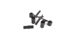 AXI232001 V2 6x6 Driveshaft Set Short: WB8