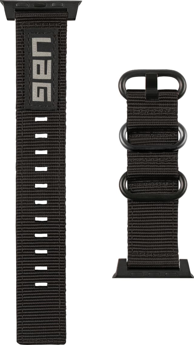Apple Watch 42/44mm Armband Nato Svart