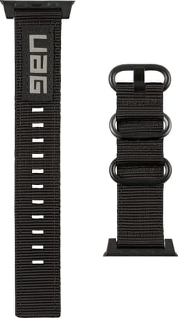 Apple Watch 38/40/41mm Armbånd Nato Svart