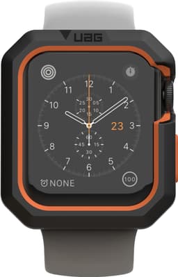 UAG Apple Watch 38-41 mm Civilian deksel (sort/oransje)