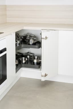 Epoq 3/4 hjørnekarousel (grey)