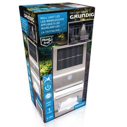 LED-lampe med sensor til yttervegg