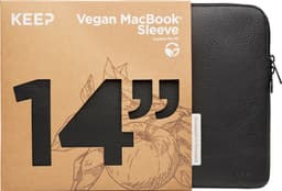 KEEP Apple Peel 14" etui til bærbar PC (sort)