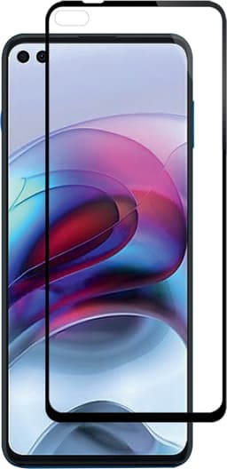 Panzer Full-Fit Motorola Moto G100 näytönsuoja (musta)