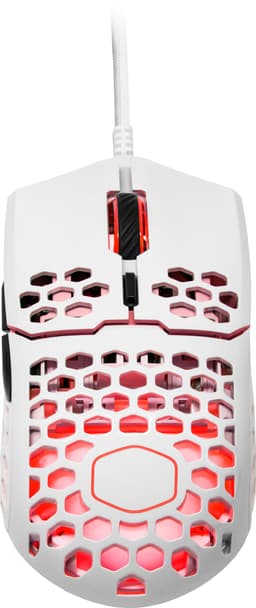Cooler Master MM711 gaming mus (glossy white)