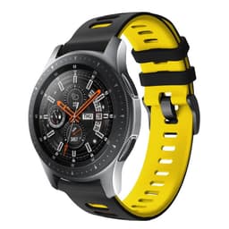 Twin Sport Armband Samsung Galaxy Watch 46 - Svart/gul
