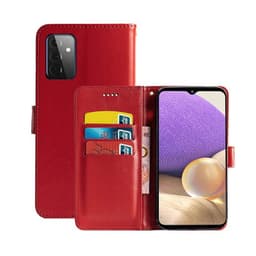 Wallet Cover 3-kort Samsung Galaxy A32 5G  - rød