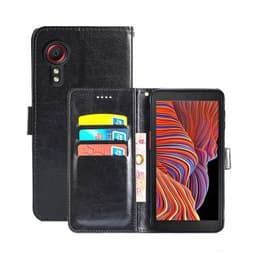 Lompakkokotelo 3-kortti Samsung Galaxy Xcover 5  - musta