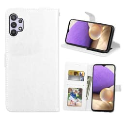 EZO Lommebokdeksel 3-kort Samsung Galaxy A32 5G  - Hvit
