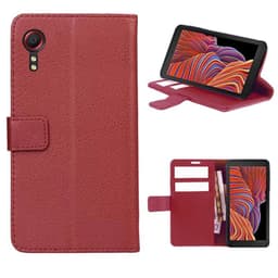 Wallet 2-kort til Samsung Galaxy Xcover 5  - brun