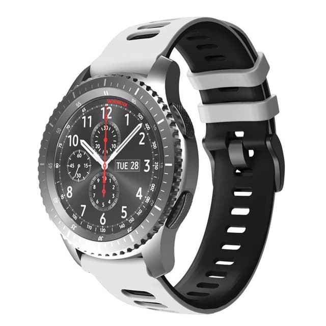 Twin Sport armbånd Samsung Galaxy Gear S3 - hvit svart