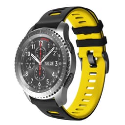 Twin Sport Armbånd Samsung Galaxy Gear S3 - sort/gul