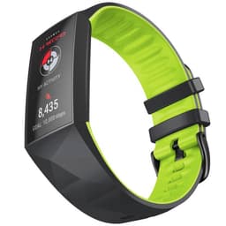 Twin Sport armbånd Fitbit Charge 3 - Svart/lime