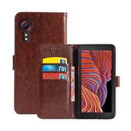 Wallet Cover 3-kort Samsung Galaxy Xcover 5  - brun