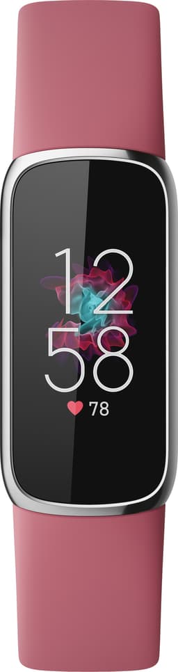 Fitbit Luxe aktivitetsmåler (platina/orkidé)
