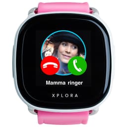 Xplora smartklokke for barn (hvit/rosa)