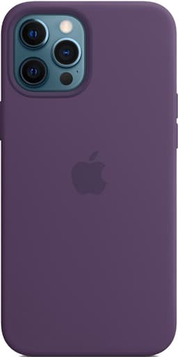iPhone 12 Pro Max MagSafe silikoninen suojakuori (ametisti)