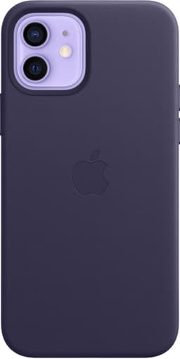 iPhone 12/12 Pro MagSafe nahkainen suojakuori (violetti)