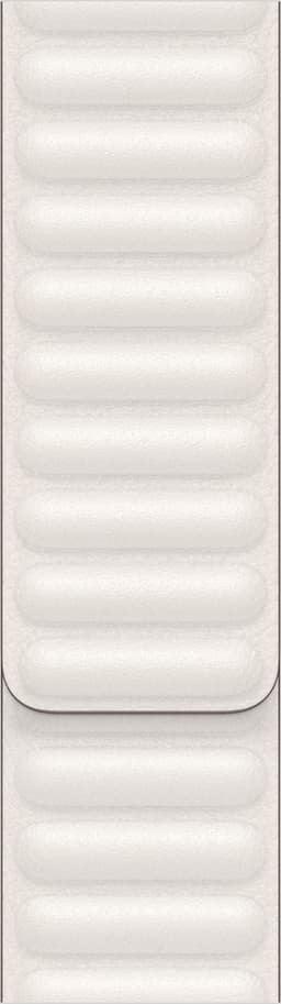 Apple 40 mm lærreim - medium/large (kritt)