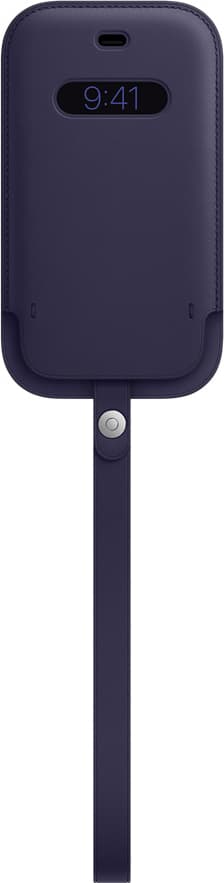 Apple iPhone 12 Mini Leather sleeve med MagSafe (Deep Violet)