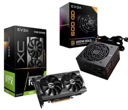 EVGA GF RTX 3060 XC + 600WG BU
