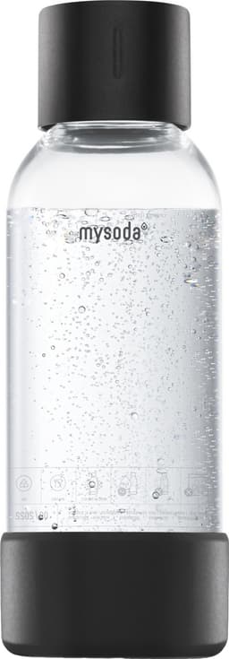 MySoda flaske M1PB10M-B (1-pakke, sort)
