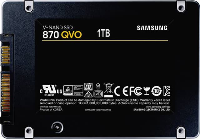 Samsung 870 QVO intern SATA 2,5