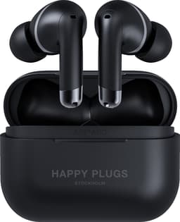 Happy Plugs Air 1 ANC true wireless in-ear hörlurar (svart)