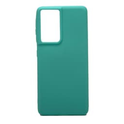 SKALO Samsung S21 Ultra Ultratynd TPU-skal - Turkis