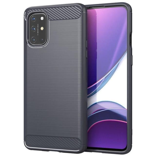 Stöttåligt Armor Carbon TPU-skal Samsung A02s - Grå
