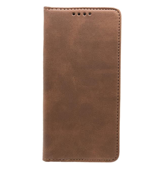 Plånboksfodral Premium Xiaomi Mi 10T / 10T Pro - Mörkbrun
