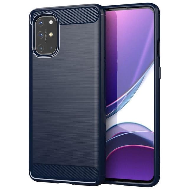 Stöttåligt Armor Carbon TPU-skal Samsung A02s - Blå