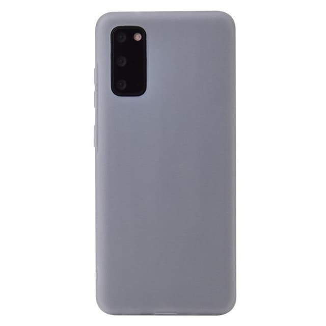 Samsung A02s Ultratunn Silikonskal - Transparent-Vit