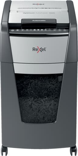 Rexel Optimum AutoFeed+ 300X makulator med krysskutting