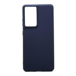 SKALO Samsung S21 Ultra Ultraohut TPU-kuori - Sininen