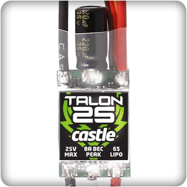 CC Talon 25, 25V 25A ESC