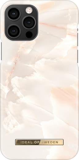 iDeal of Sweden cover til iPhone 12/12 Pro (rose pearl marble)