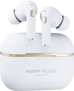 Happy Plugs Air 1 Zen helt trådløse in-ear hodetelefoner (hvit)