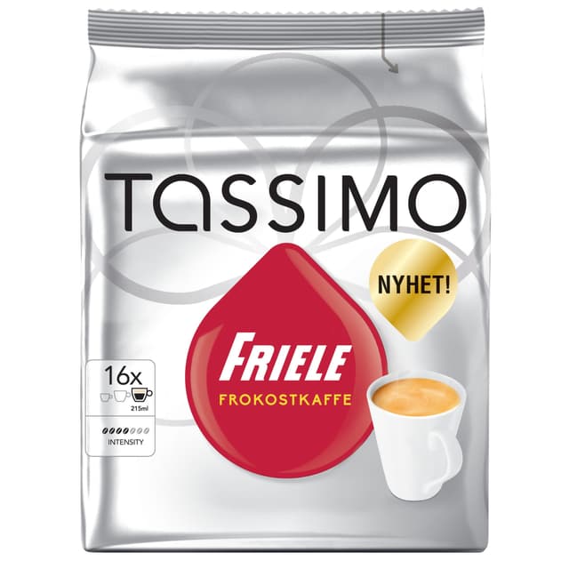 Tassimo Friele Frokostkaffe kaffekapslar TAS4019004