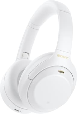 Sony trådløse around-ear hodetelefoner WH-1000XM4 (hvit)