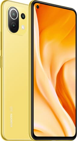 Xiaomi Mi 11 Lite 5G älypuhelin 6/128GB (Citrus Yellow)