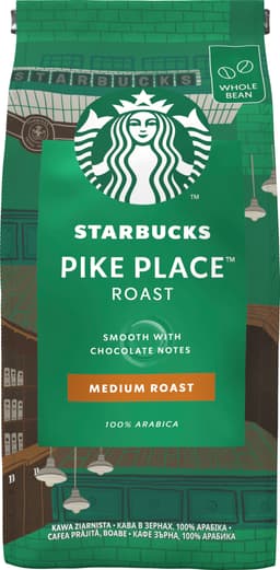 Starbucks Pike Place Roast hele kaffebønner