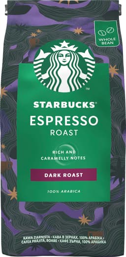 Starbucks Espresso Roast hele kaffebønner