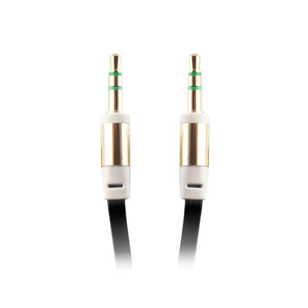 Ljudkabel 3,5mm till 3,5mm - Svart