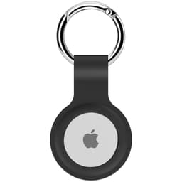 Beskyttende deksel silikonetui til AirTag - svart