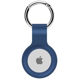 Beskyttende deksel silikonetui til AirTag - blå