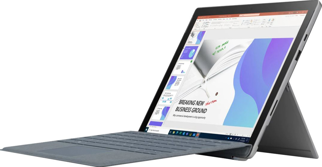 Microsoft Surface Pro 7 Plus 12,3" 2-i-1 i5/8/256GB 4G LTE (platina)